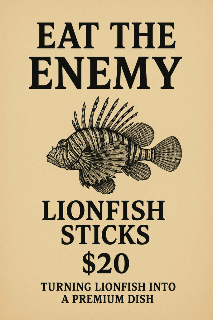 lion fish sticks